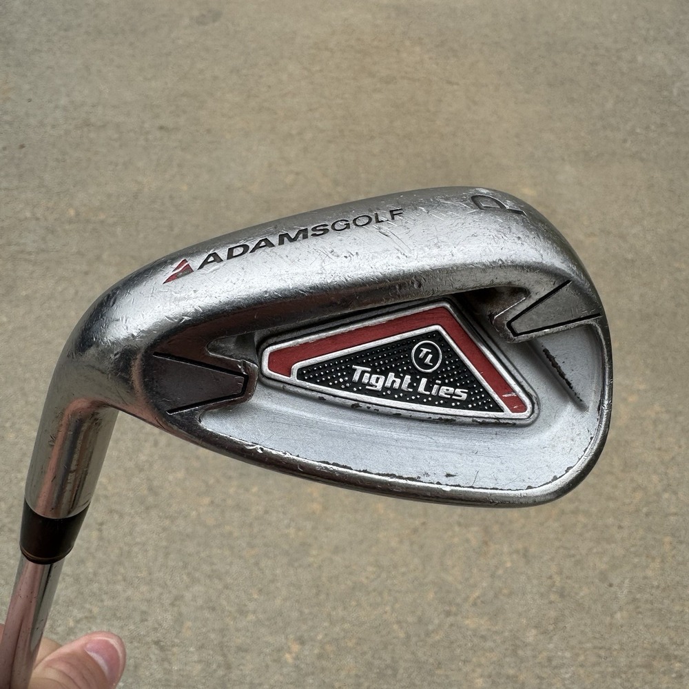 Adams Golf Tight Lies Pitching Wedge PW Regular‎ Steel Shaft Left Handed LH 37"
